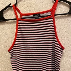 *SOLD* Rue21 striped crop top